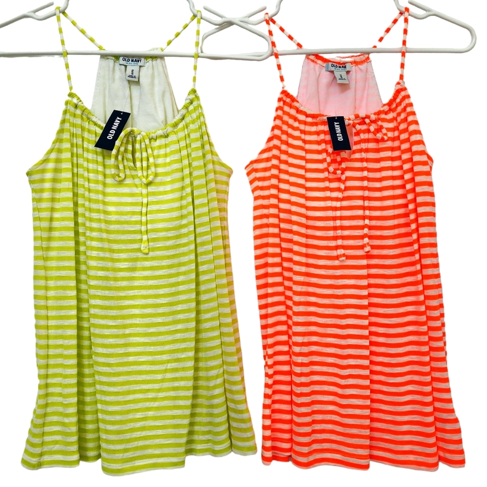 2 NWT Racerback Flowy Tanks